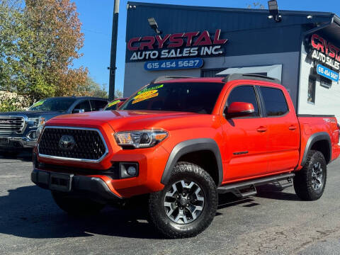 2018 Toyota Tacoma for sale at Crystal Auto Sales Inc in Nashville TN