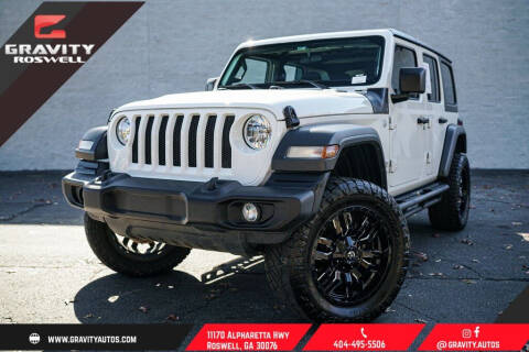 2019 Jeep Wrangler Unlimited for sale at Gravity Autos Roswell in Roswell GA