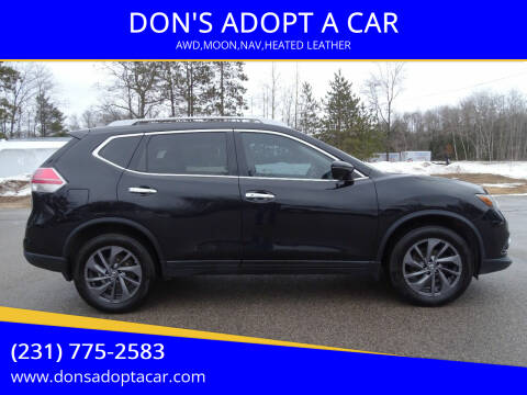 2016 Nissan Rogue for sale at DON'S ADOPT A CAR in Cadillac MI