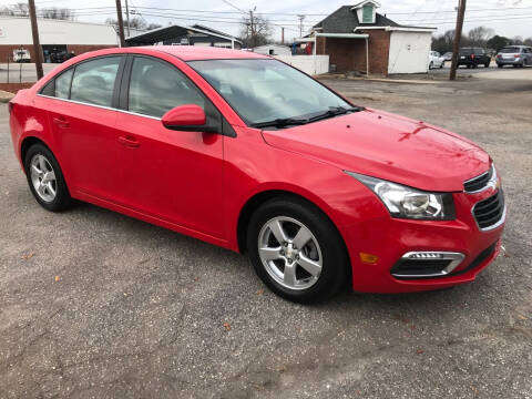 2016 Chevrolet Cruze Limited for sale at Cherry Motors in Greenville SC