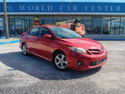2013 Toyota Corolla for sale at WORLD CAR CENTER & FINANCING LLC in Kissimmee FL