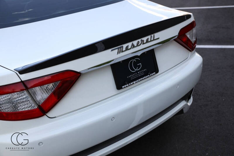 2012 Maserati GranTurismo S Automatic