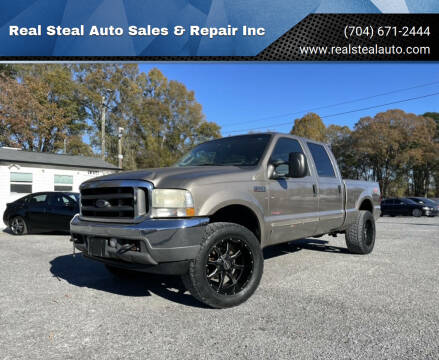 2003 Ford F-250 Super Duty for sale at Real Steal Auto Sales & Repair Inc in Gastonia NC