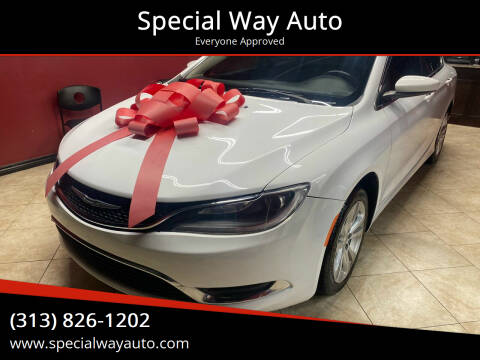 2015 Chrysler 200 for sale at Special Way Auto in Hamtramck MI