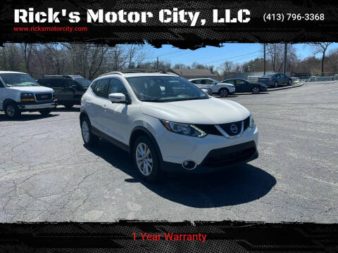 2019 Nissan Rogue Sport for sale at Rick's Motor City, LLC in Springfield MA
