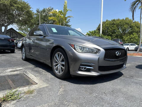 2015 Infiniti Q50 for sale at SUPRA AUTO SALES in Riviera Beach FL