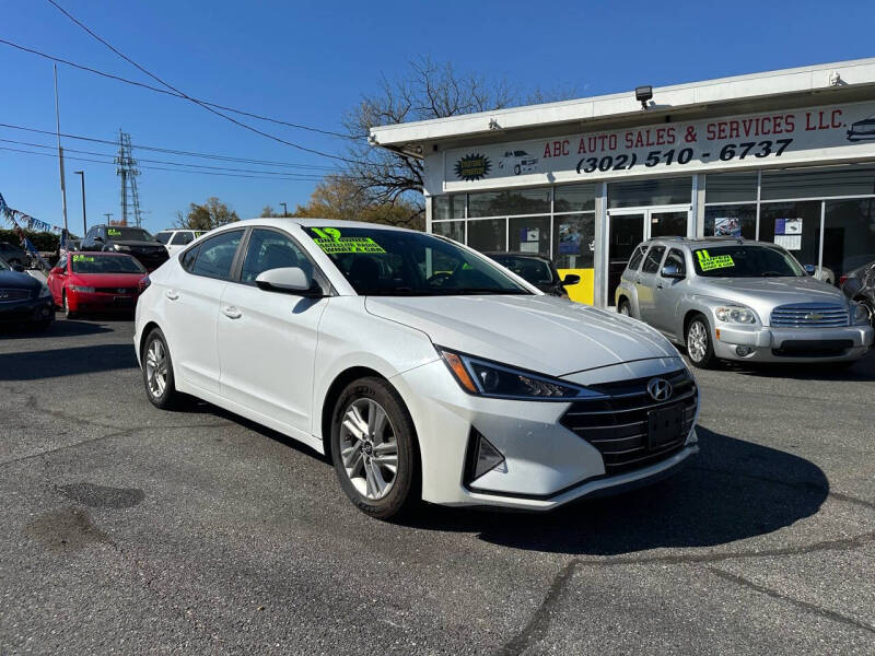 Used 2019 Hyundai Elantra SEL with VIN 5NPD84LF5KH426340 for sale in New Castle, DE