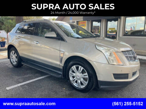 2012 Cadillac SRX for sale at SUPRA AUTO SALES in Riviera Beach FL