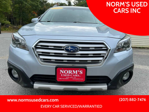 2016 Subaru Outback for sale at NORM'S USED CARS INC in Wiscasset ME