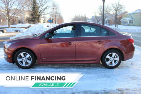 2012 Chevrolet Cruze for sale at K & L Auto Sales in Saint Paul MN