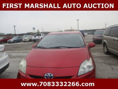 2010 Toyota Prius for sale at First Marshall Auto Auction in Harvey IL