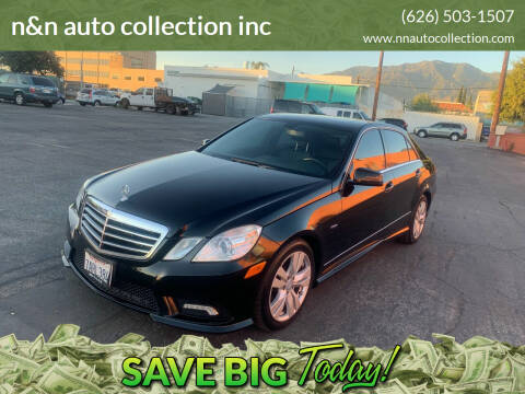 2011 Mercedes-Benz E-Class for sale at n&n auto collection inc in Pasadena CA