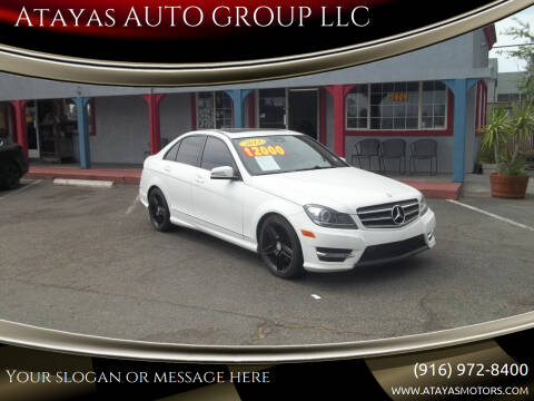 2013 Mercedes-Benz C-Class for sale at Atayas AUTO GROUP LLC in Sacramento CA