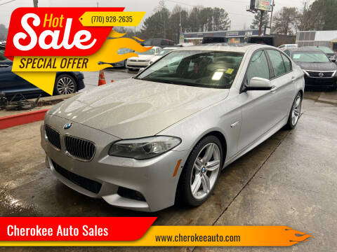 2013 BMW 5 Series for sale at Cherokee Auto Sales in Acworth GA