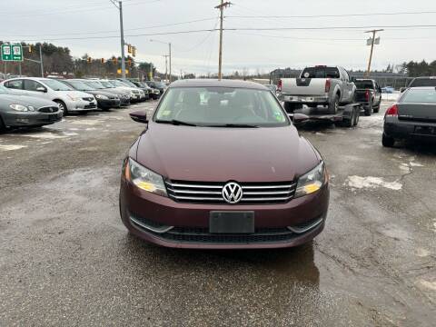 2012 Volkswagen Passat for sale at OnPoint Auto Sales LLC in Plaistow NH