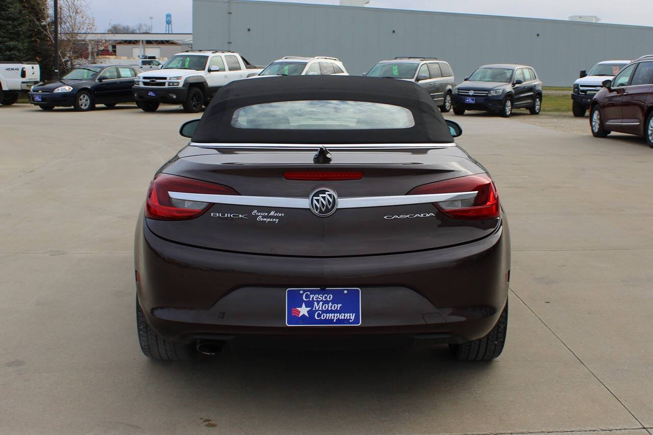 2016 Buick Cascada for sale at Cresco Motor Company in Cresco, IA