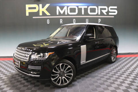 2015 Land Rover Range Rover for sale at PK MOTORS GROUP in Las Vegas NV
