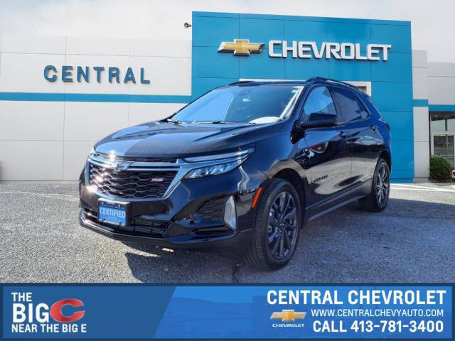 2022 Chevrolet Equinox for sale at CENTRAL CHEVROLET in West Springfield MA