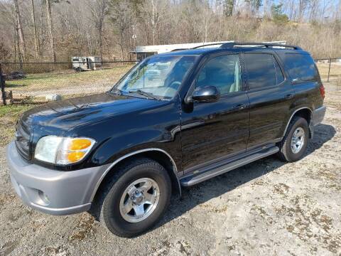 2002 Toyota Sequoia for sale at PASTIME AUTO INC. in Knoxville TN