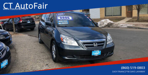 2006 Honda Odyssey for sale at CT AutoFair in West Hartford CT
