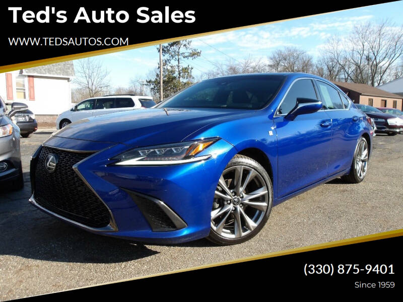2019 Lexus ES 350 for sale at Ted's Auto Sales in Louisville OH