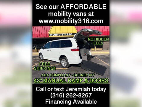 2020 Toyota Sienna for sale at Affordable Mobility Solutions, LLC - Mobility/Wheelchair Accessible Inventory-Wichita in Wichita KS