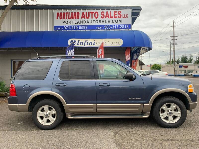 2004 Ford Explorer for sale at PORTLAND AUTO SALES LLC. in Portland OR