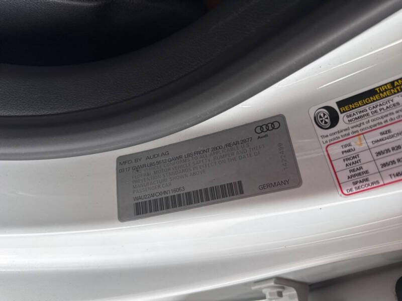 2017 Audi A7 3.0T quattro Prestige