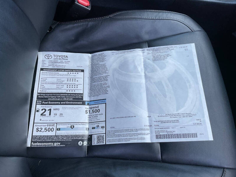 2015 Toyota Highlander XLE