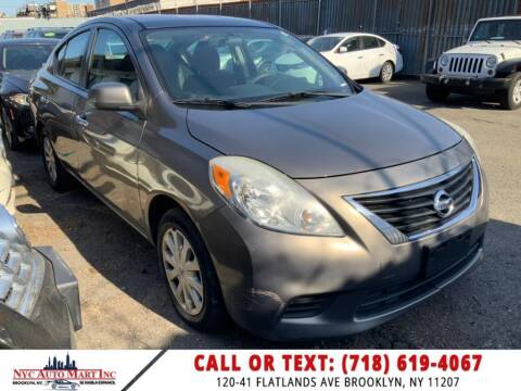 2013 Nissan Versa for sale at NYC AUTOMART INC in Brooklyn NY
