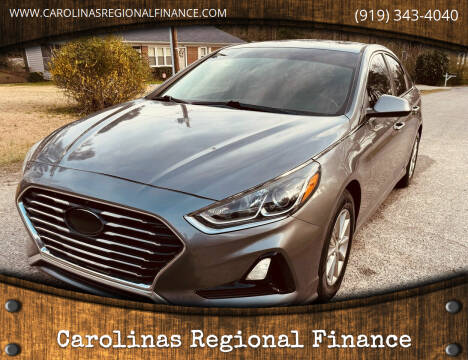 2018 Hyundai Sonata for sale at Carolinas Regional Finance in Henderson NC