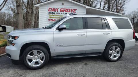 2016 Chevrolet Tahoe for sale at Oak Grove Auto Sales in Kings Mountain NC