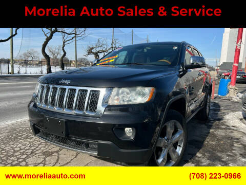 2012 Jeep Grand Cherokee for sale at Morelia Auto Sales & Service in Maywood IL