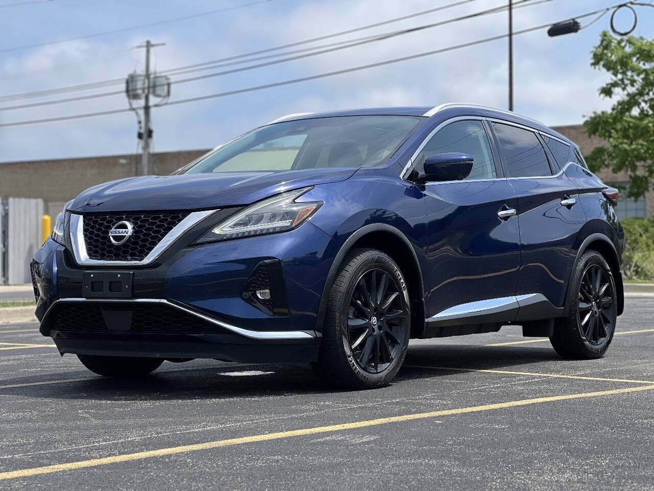 Deep Blue Pearl 2019 Nissan Murano SUV / Crossover All-Wheel Drive 7-Speed CVT