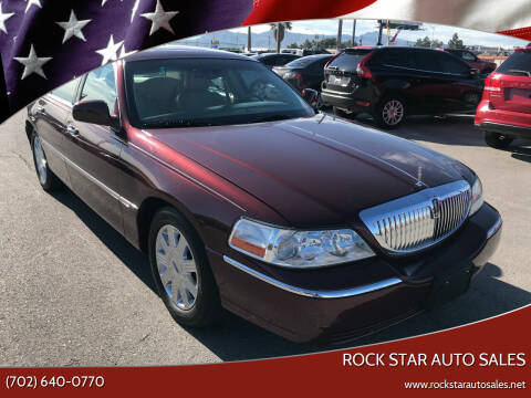 2004 Lincoln Town Car for sale at ROCK STAR TRUCK & AUTO LLC in Las Vegas NV