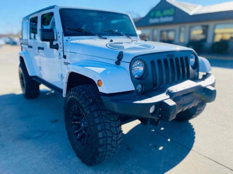 2018 Jeep Wrangler JK Unlimited for sale at Island Auto in Grand Island NE