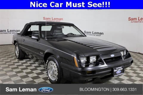 1985 Ford Mustang for sale at Sam Leman Ford in Bloomington IL