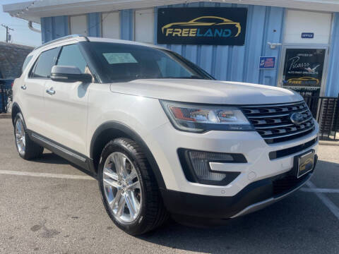 2017 Ford Explorer for sale at Freeland LLC in Waukesha WI