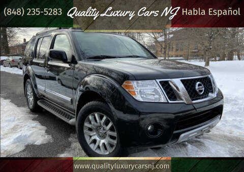 2011 Nissan Pathfinder for sale at Quality Luxury Cars NJ in Rahway NJ