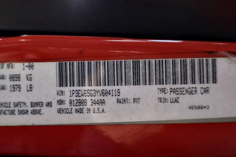 2000 Plymouth Prowler