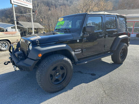 2012 Jeep Wrangler Unlimited for sale at Kerwin's Volunteer Motors in Bristol TN