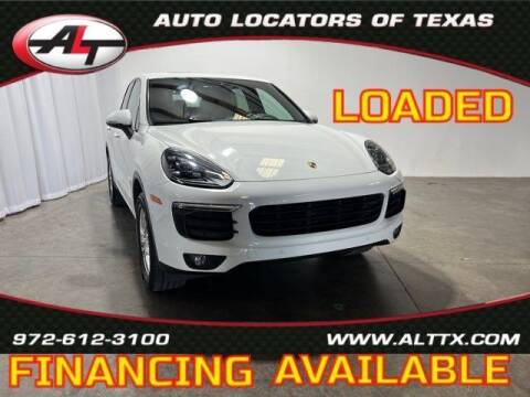 2016 Porsche Cayenne for sale at AUTO LOCATORS OF TEXAS in Plano TX