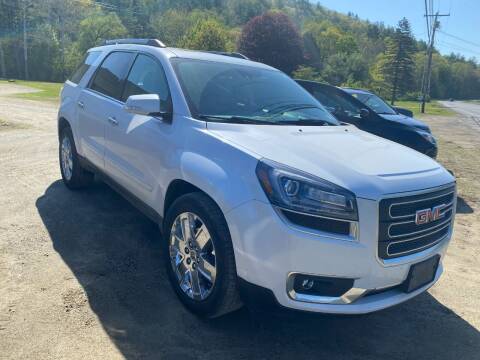 2017 GMC Acadia Limited for sale at Wright's Auto Sales in Townshend VT