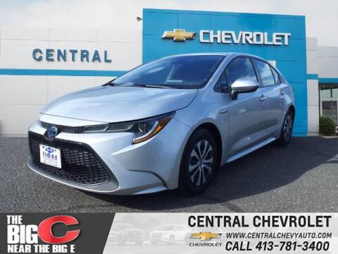 2021 Toyota Corolla Hybrid for sale at CENTRAL CHEVROLET in West Springfield MA