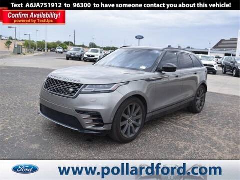2018 Land Rover Range Rover Velar for sale at South Plains Autoplex by RANDY BUCHANAN in Lubbock TX