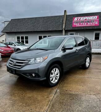 2014 Honda CR-V for sale at Stephen Motor Sales LLC in Caldwell OH