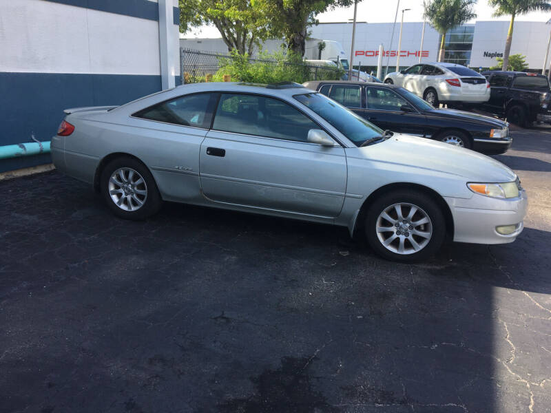 2002 Toyota Camry Solara for sale at CAR-RIGHT AUTO SALES INC in Naples FL