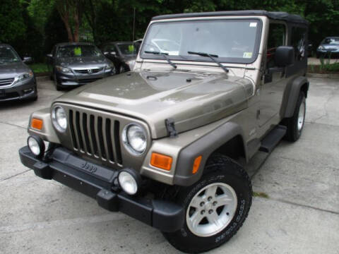 2006 Jeep Wrangler for sale at Elite Auto Wholesale in Midlothian VA