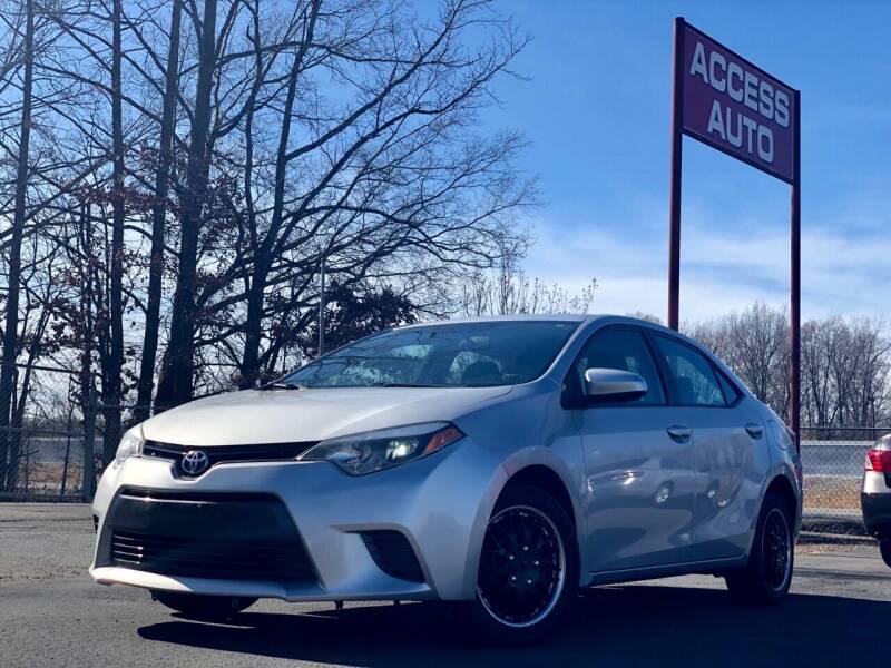 2015 Toyota Corolla for sale at Access Auto in Cabot AR