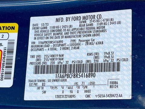 2024 Ford Mustang GT Premium